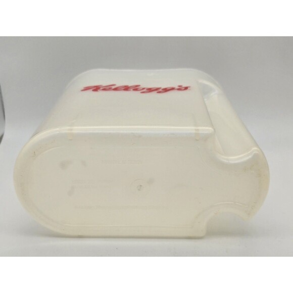 Kelloggs Cereal Storage Container Yellow Vintage 1996 Advertising Fresh Keeper - Picture 5 of 11